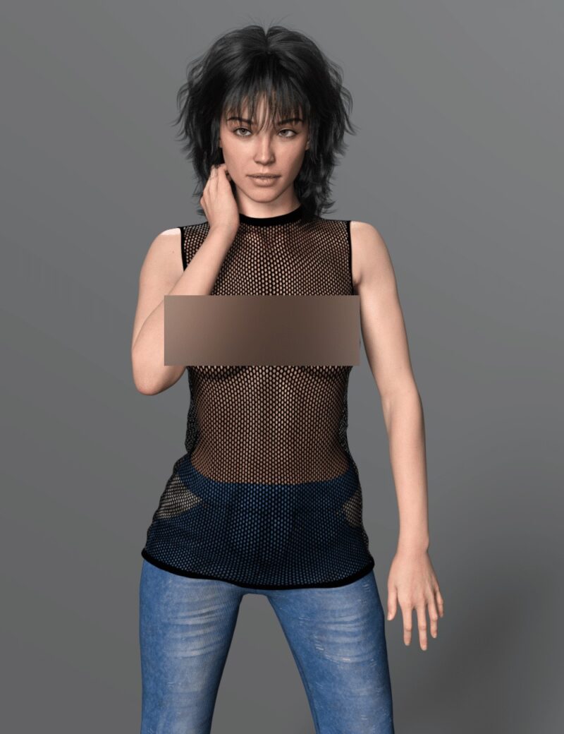 Casual Top for Genesis 9 - Image 10