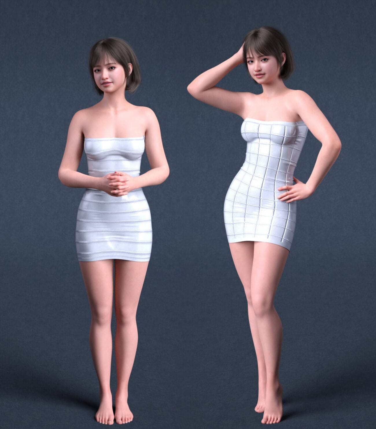 K3D Katiga Dress for Genesis 9