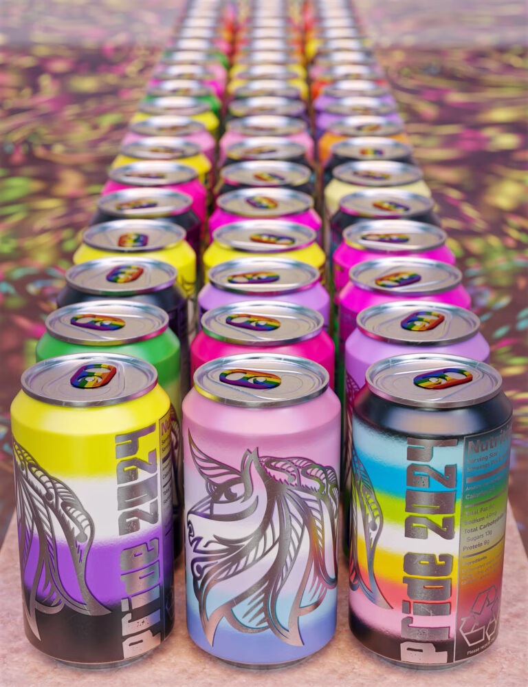 Pride 2024 Soda