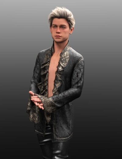 Dante for dForce Pierre Shirt for Genesis 8 and 9