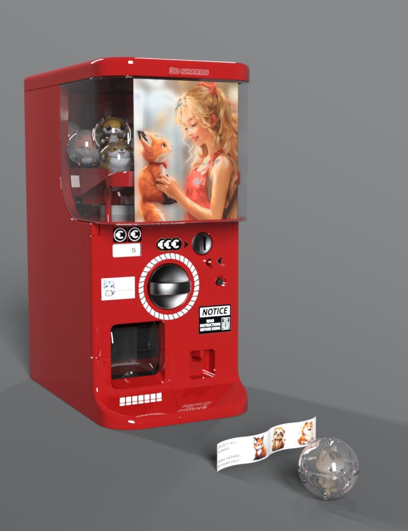 Fun! for Japanese Capsule Toy Vending Machine Props - Image 3