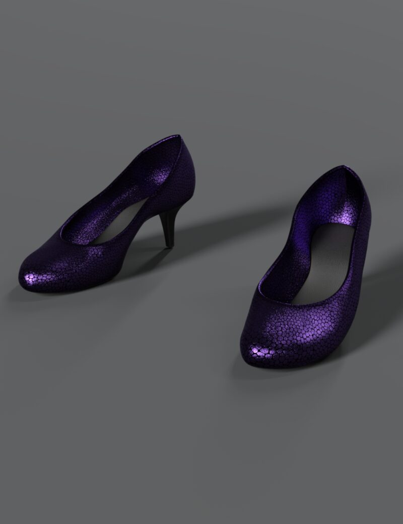 Pumps 01 for Genesis 8/8.1 Female and Genesis 9 - Image 9