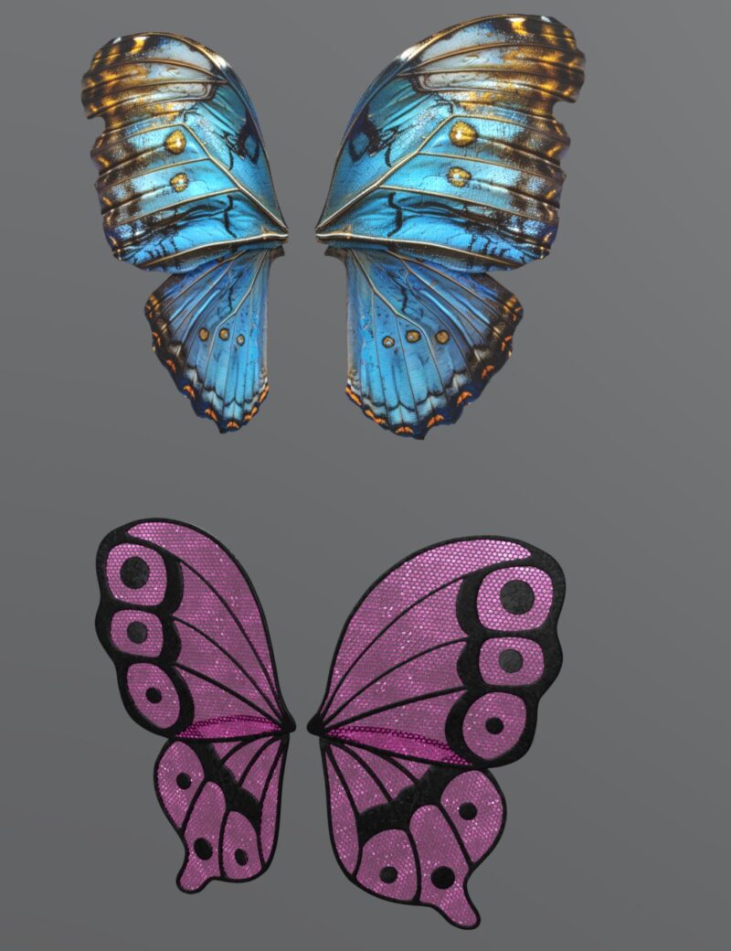 3DShards Fae Wings for G, G2, G3, G8, G9 - Image 7