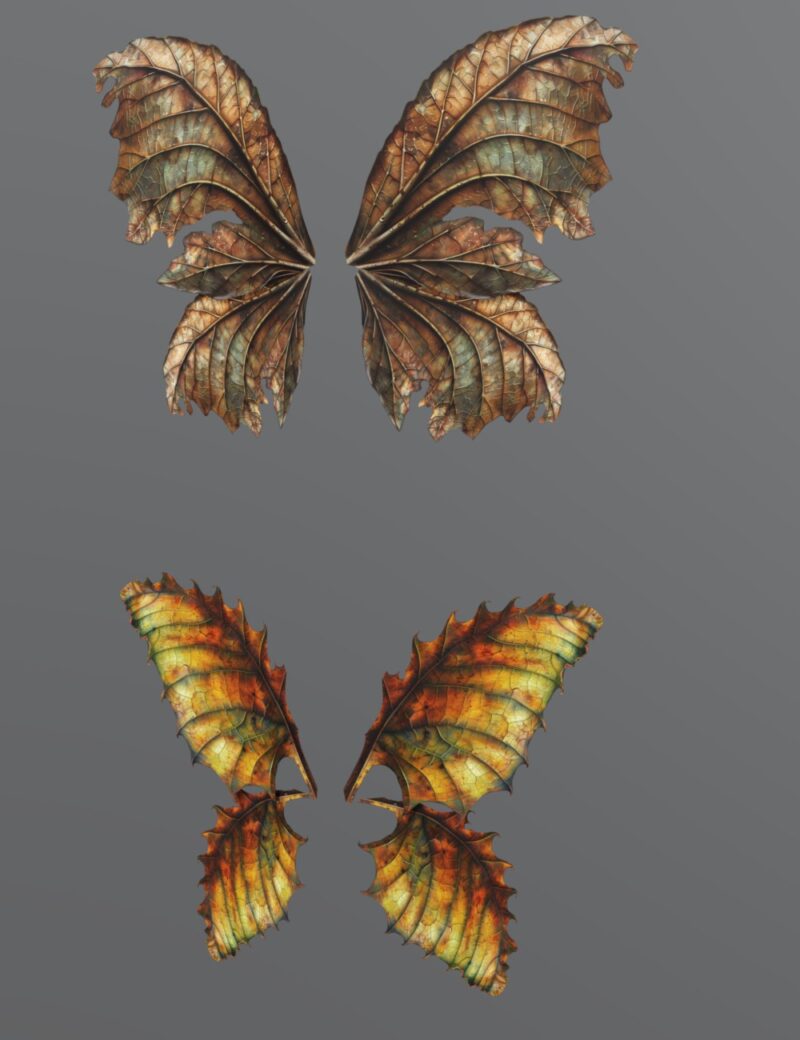 3DShards Fae Wings for G, G2, G3, G8, G9 - Image 9