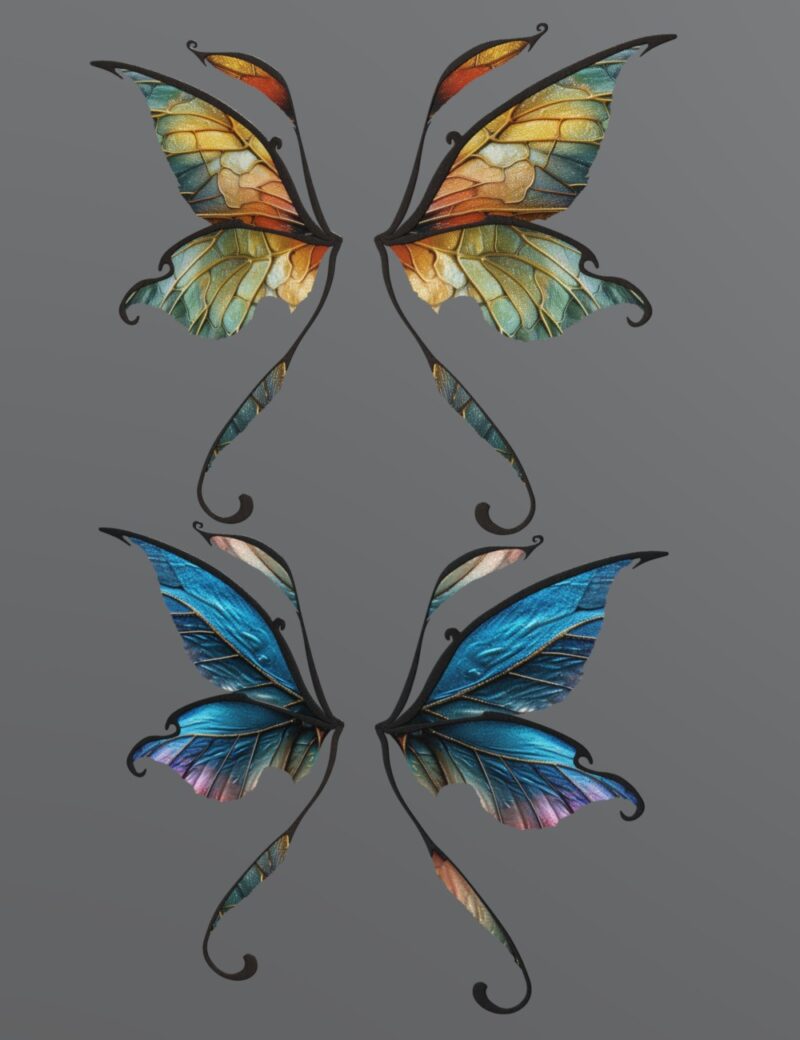 3DShards Fae Wings for G, G2, G3, G8, G9 - Image 12