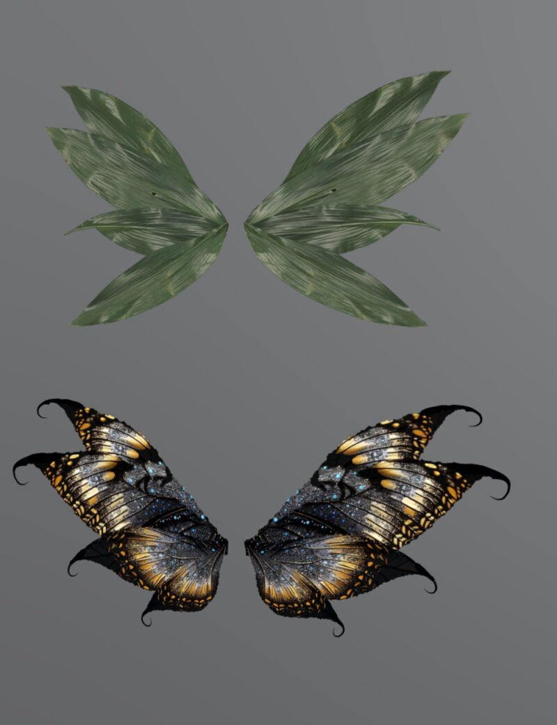 3DShards Fae Wings for G, G2, G3, G8, G9 - Image 19