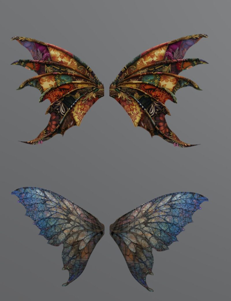 3DShards Fae Wings for G, G2, G3, G8, G9 - Image 34