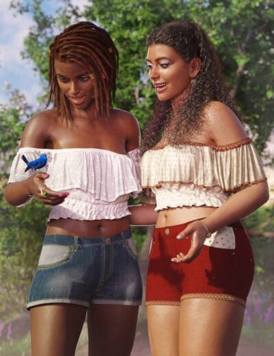 dForce Flami for Genesis 8 Female and Genesis 9