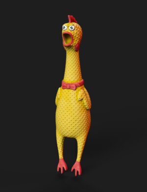 Rubber chicken