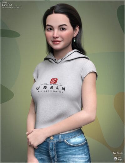 Teen - Everly for Genesis 8 and 8.1 Female