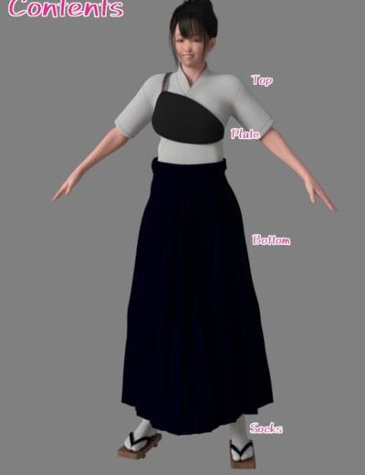 dForce Kyudo Uniform for G8F