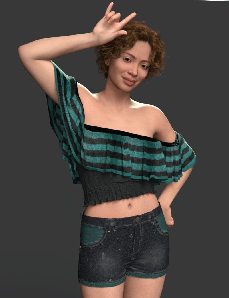 dForce Flami for Genesis 8 Female and Genesis 9 - Image 7