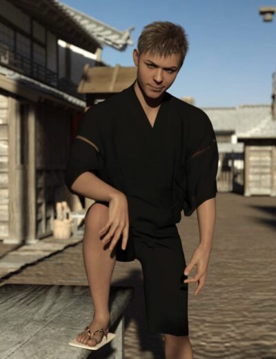 dForce Jinbei Outfit Genesis 9