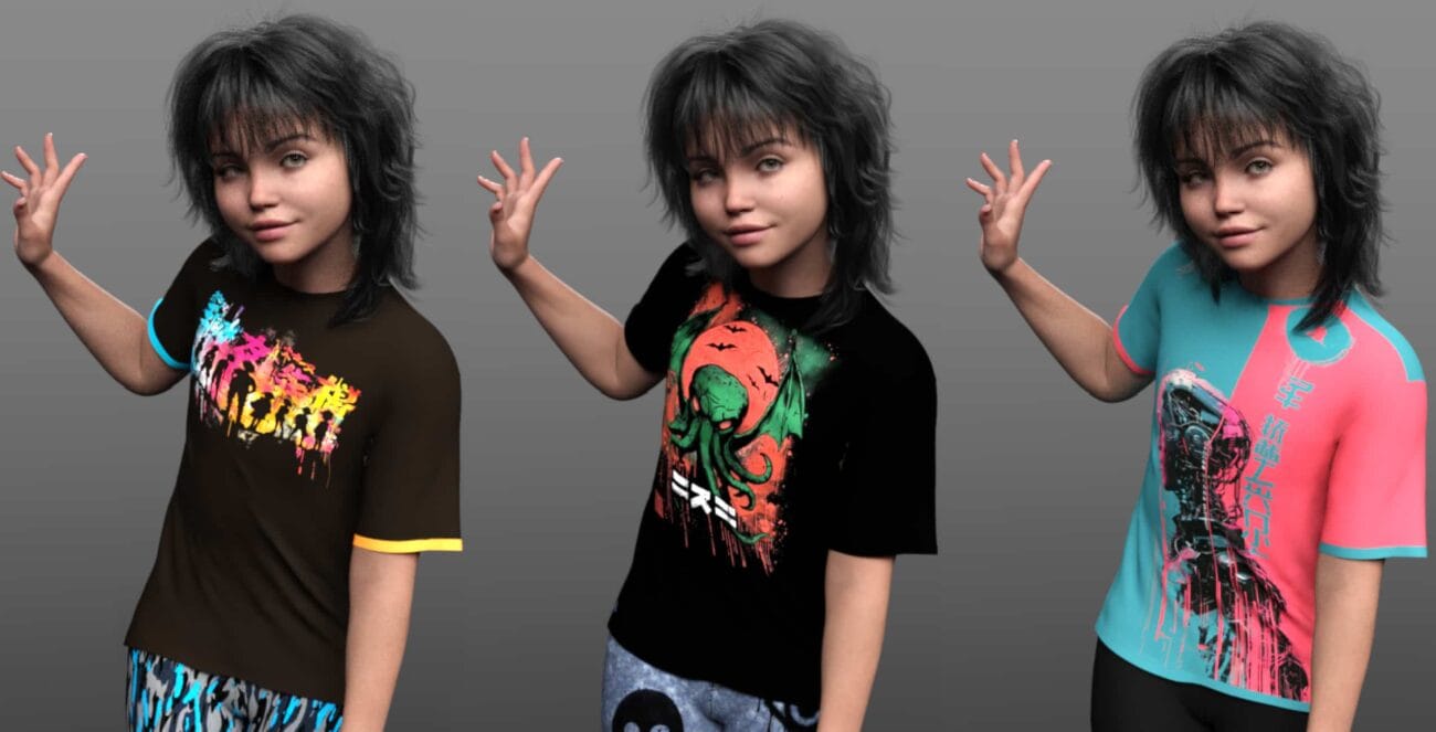 dForce Oversized Shirt for GF8, GM8, and G9