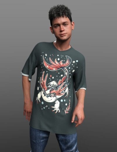 Urban Fashion for Oversized Shirt (for G8M, G8F and G9)