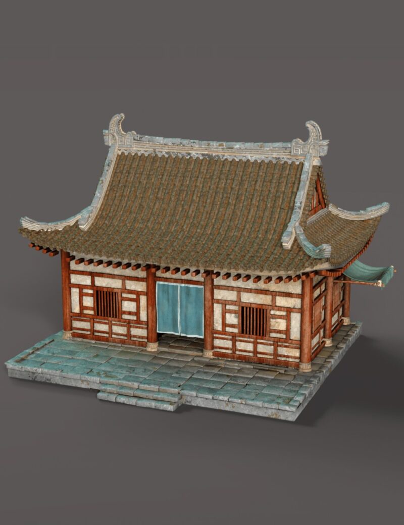 Chinese Buildings Collection 1 - Image 3