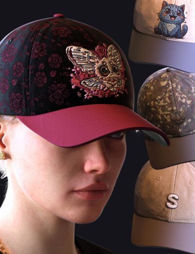 Make your hat! For Curtain Hair and Baseball Cap