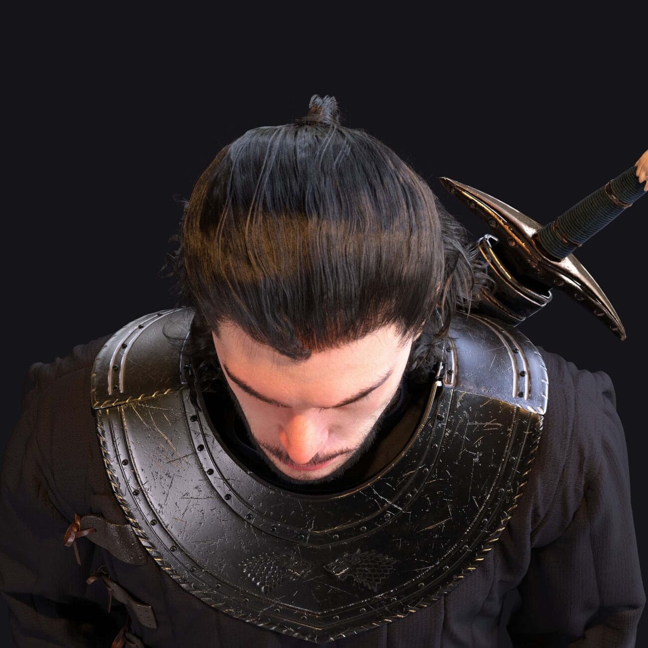Kit Harington (with Facial Hair) for Genesis 9