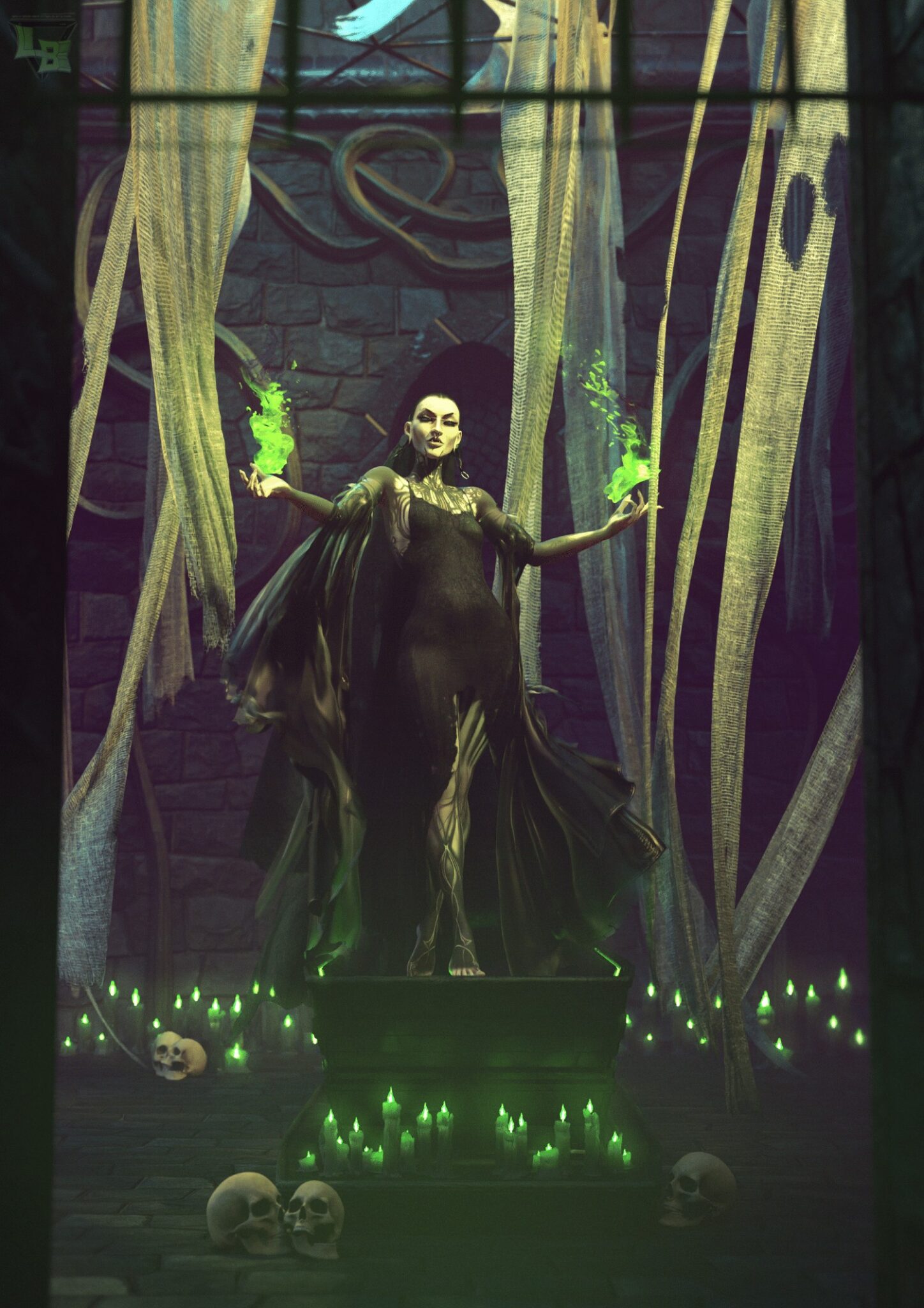 October Tomb Environment