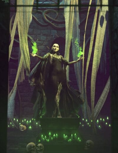 October Tomb Environment