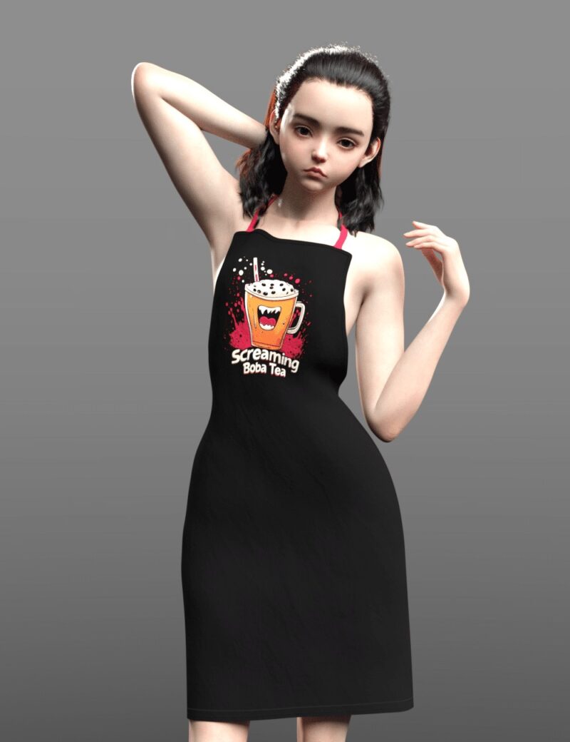 dForce Apron for Gensis 8 and 9 - DAZ Studio - Image 4