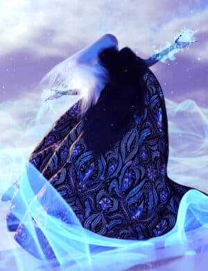 Bliss addon royal with black blue fur