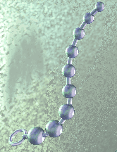 Shiny metallic molecular chain rendered with 3D software, showcasing high-quality Daz3D assets against a vibrant green textured background for realistic scientific and futuristic visuals.
