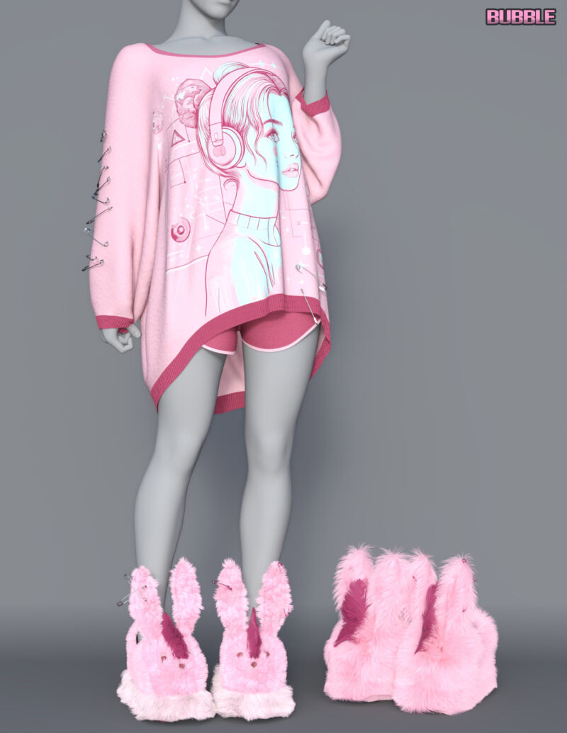 G9 Punk Bunny dForce Pajamas Set - Image 6