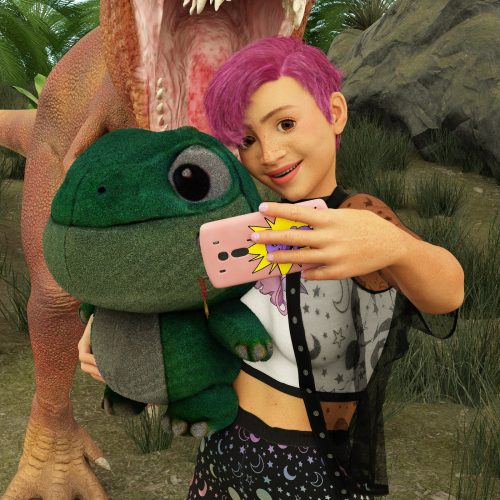 Dino Selfie