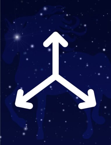 3D arrows icon with space-themed starry background, high-quality 3D assets for digital art, modeling, and rendering, suitable for creative projects and visual effects.