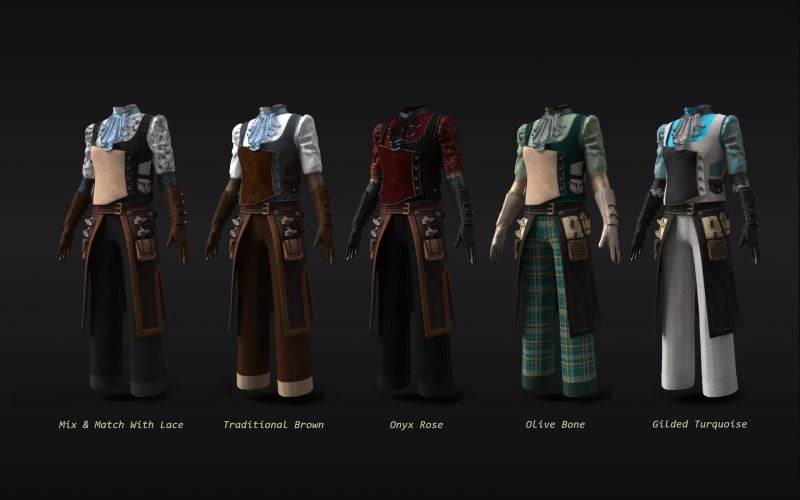 Materials outfits #1
