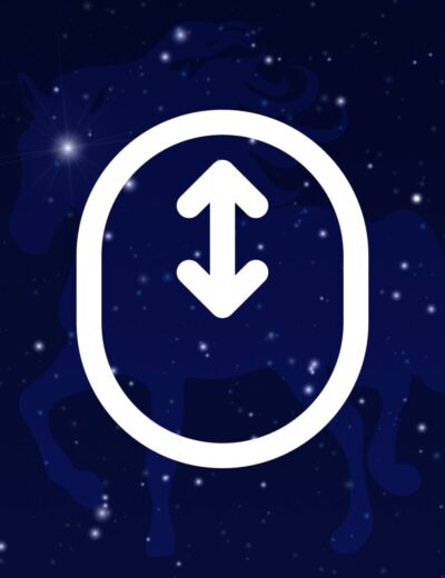 Download arrow icon over starry night space background for digital art, user interface design, or sci-fi themes. Perfect for 3D assets, UI elements, and creative projects.