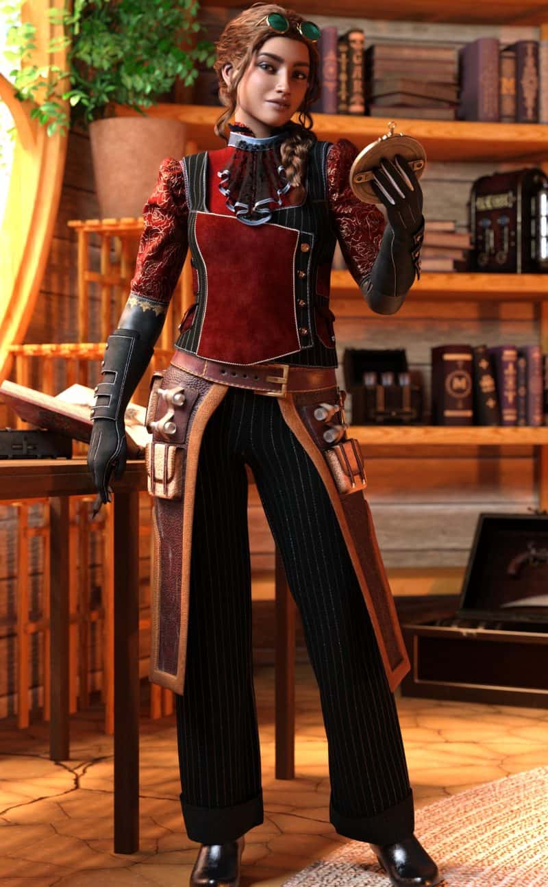 Steampunk outfit promo #1 g9