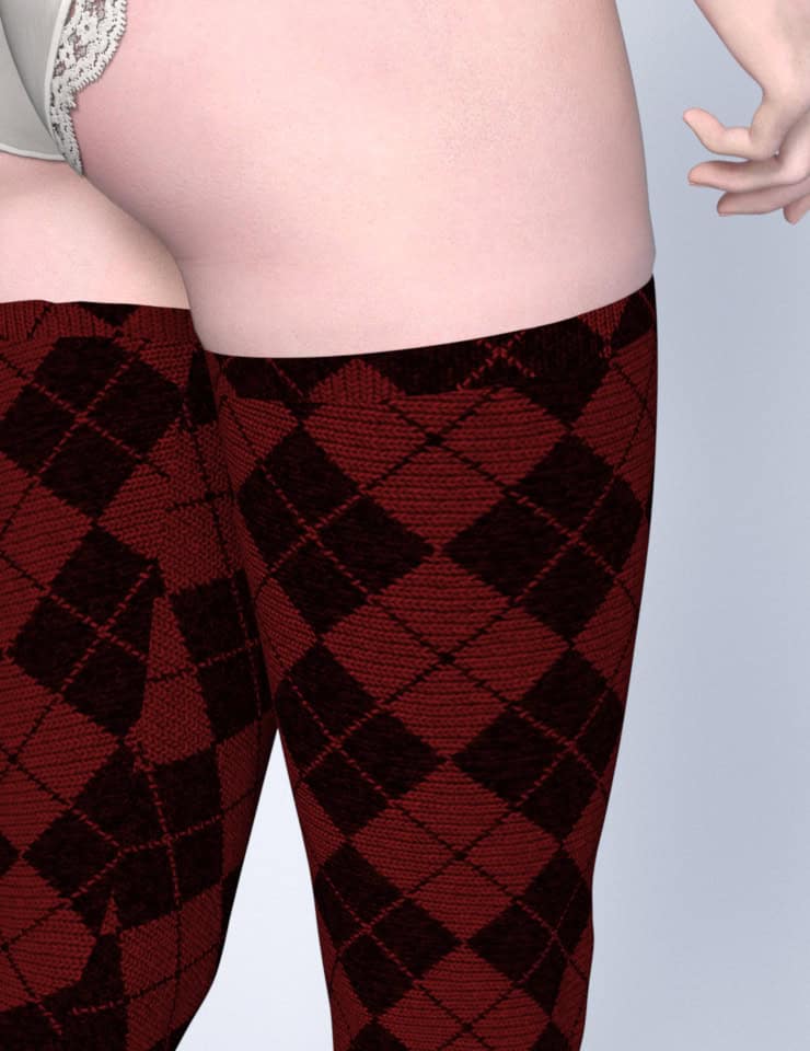 Red and black plaid leggings for women, high-waisted, stylish casual wear, detailed fabric texture, perfect for fashion and lifestyle photos.