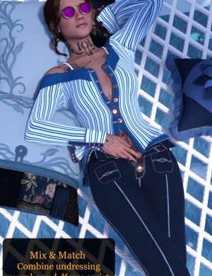 3D Shards - High-Quality Daz3D Assets for Realistic 3D Characters and Fashion, including customizable morphs, detailed textures, and versatile dforce clothing for professional digital art and rendering.