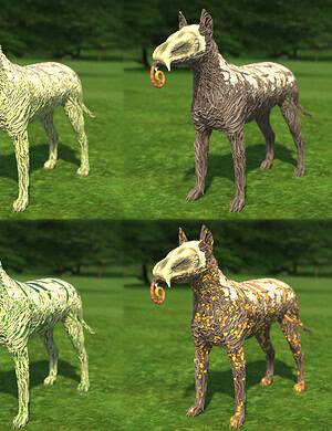 Colorful fantasy chameleon creature 3D model featuring various textures and effects, perfect for digital art, game design, and 3D rendering projects. High-quality Daz3D assets for creative customization.