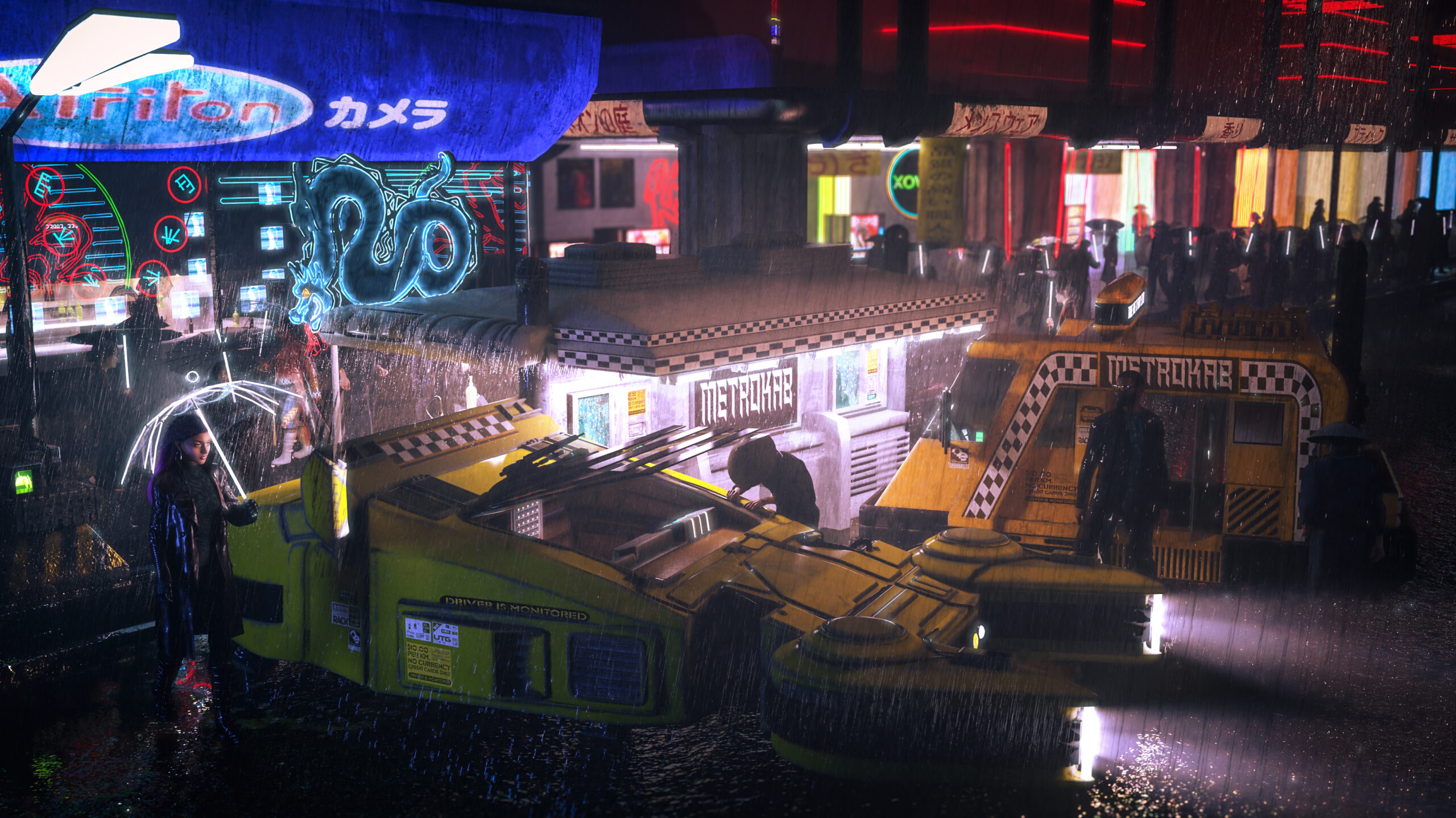 Lobster spinner promo metrokab rain 2