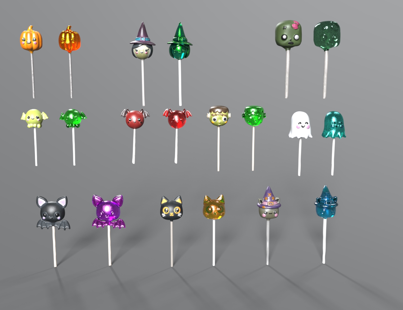 Halloween cakepops ghost