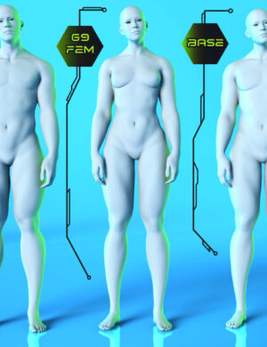 Gliched Body Shapes