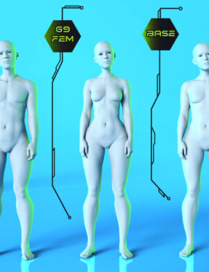 Gliched Body Shapes