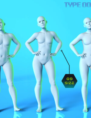 Gliched Body Shapes