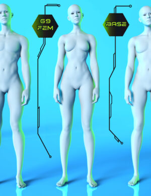 Gliched Body Shapes