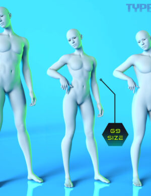 Gliched Body Shapes