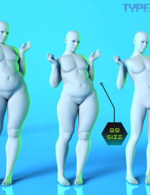 Gliched Body Shapes