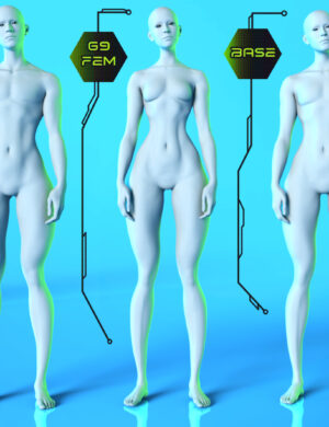 Gliched Body Shapes