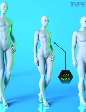 Gliched Body Shapes