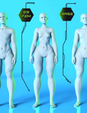 Gliched Body Shapes