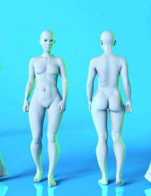 Gliched Body Shapes