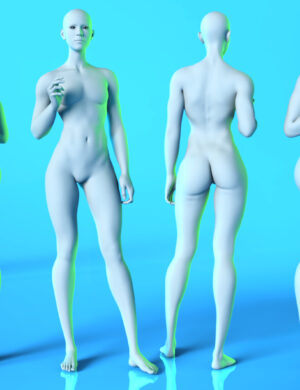 Gliched Body Shapes