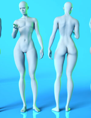 Gliched Body Shapes